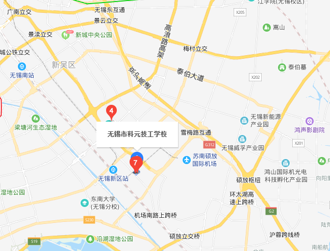 無錫科元技工學校地址在哪里