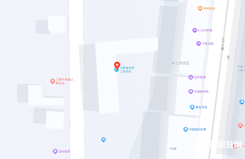 河南省信息工程學(xué)校地址，乘車路線