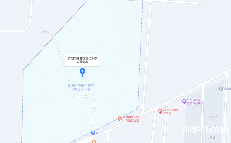 安陽市殷都區(qū)理工中等專業(yè)學校地址，乘車路線