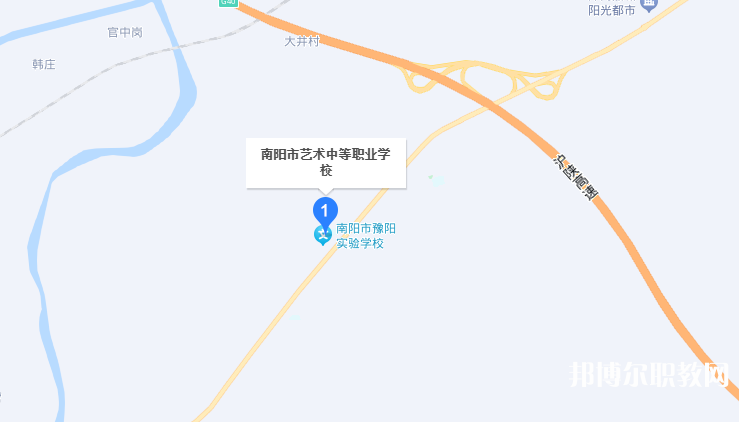 南陽市藝術(shù)中等職業(yè)學(xué)校地址，乘車路線