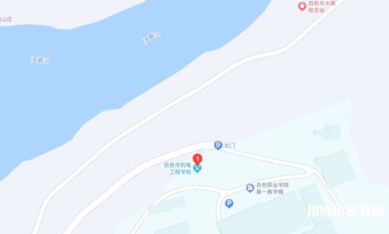 百色市機電工程學校地址，乘車路線