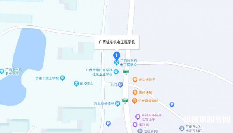 桂東機(jī)電工程學(xué)校地址，乘車路線