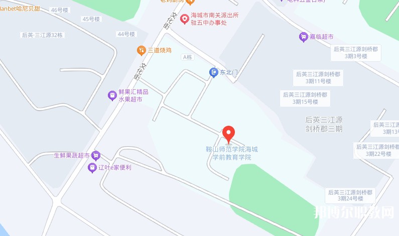 鞍山市廣播電視學(xué)校地址，乘車路線